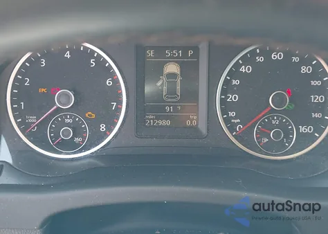 2010 Volkswagen Tiguan Wolfsburg Edition из США, поврежденный, VIN WVGAV9AX4AW513705